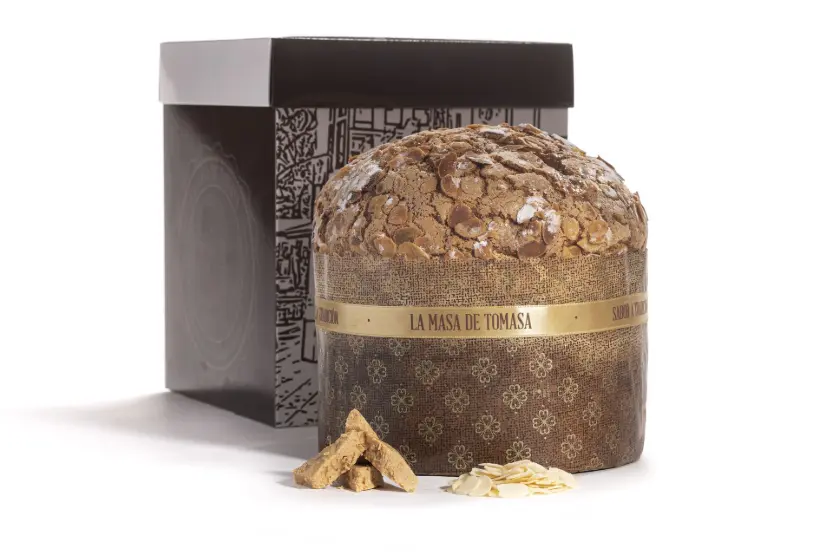 Panettone chocolate blanco 900 gms.   (w)